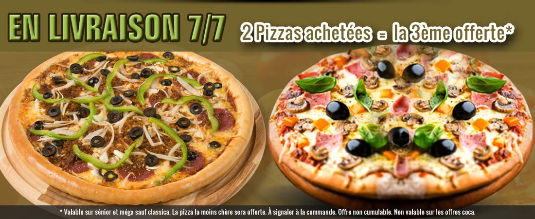 Commander chez carina pizza
